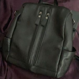 Convertible backpack to a purse